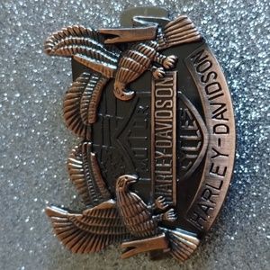 Men's or women's vintage Harley Davidson belt buckle